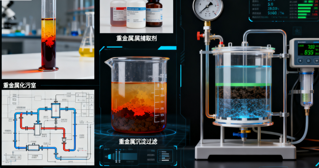 重金属化验室污水处理难点与专用设备技术方案