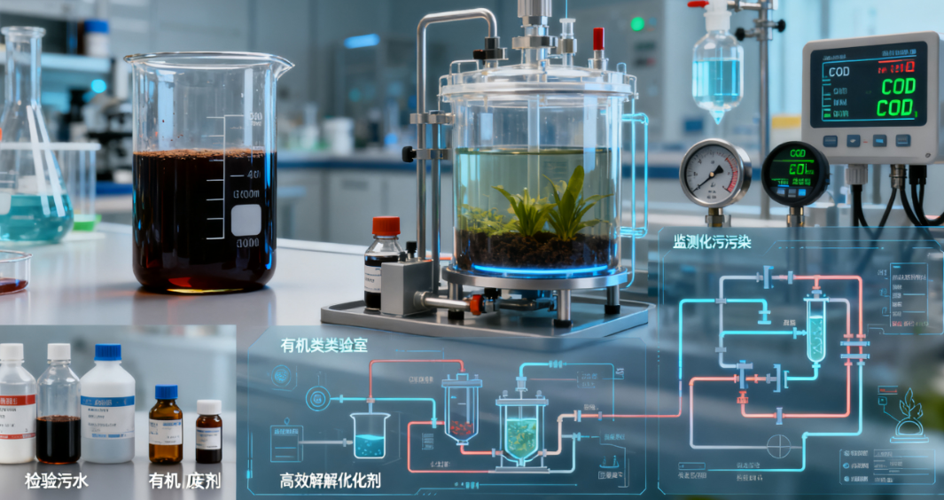 有机类化验室污水处理技术难点与设备工艺优化