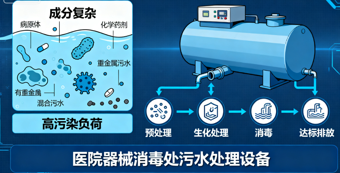 医院器械消毒处污水处理：难点剖析与应对策略