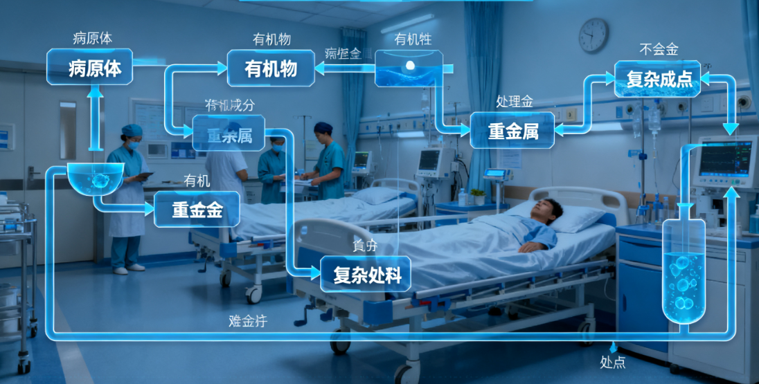医院污水处理的成分剖析与难点突破